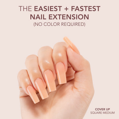 Gelly Tips Cover - Square Medium Cover Up