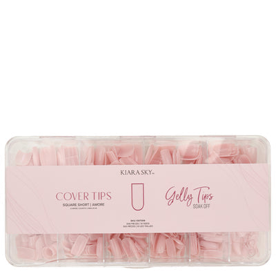 Gelly Tips Cover - Square Short Amore