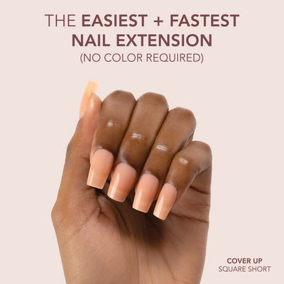 Gelly Tips Cover - Square Short Cover Up
