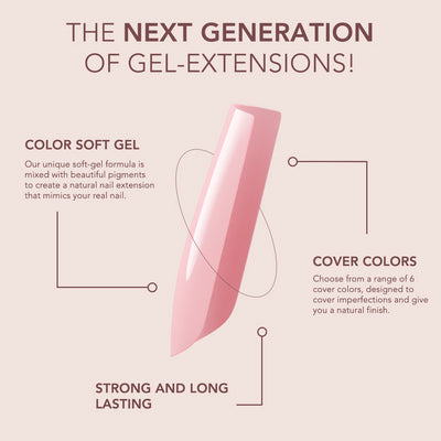 Gelly Tips Cover - Square Medium Cover Up