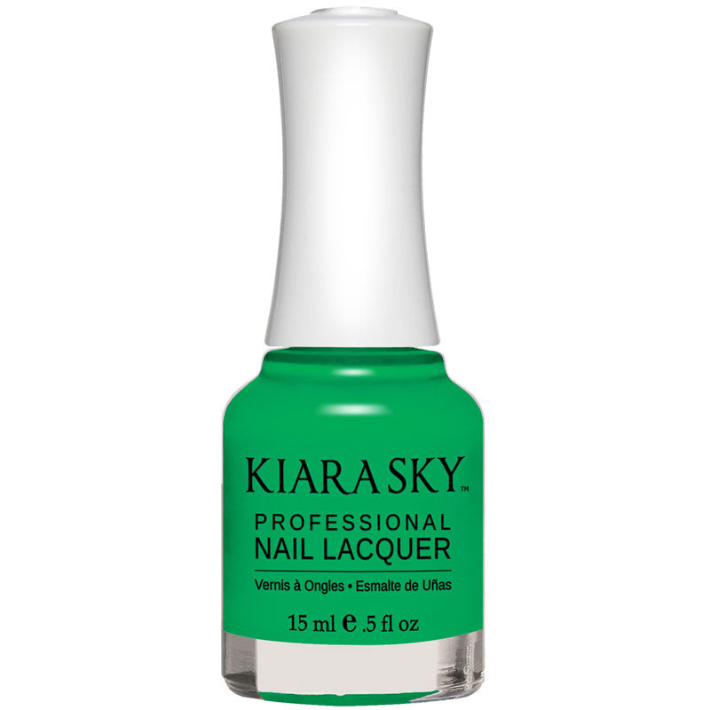 Nail Lacquer - N448 Green With Envy Diamond Nail Supplies