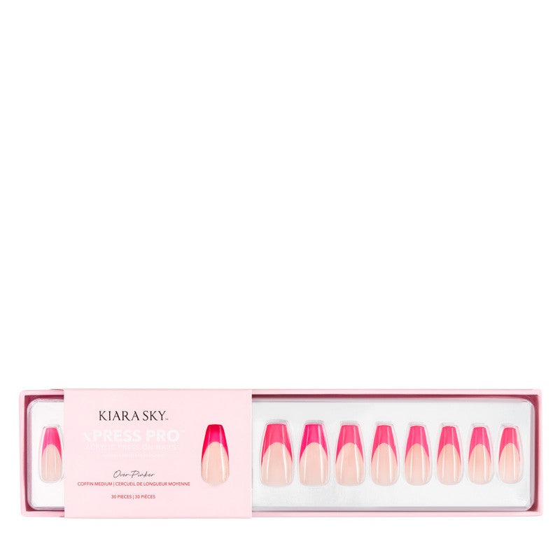 xPress Pro Press-On Nail Tips - XPCM01 Over-Pinker Diamond Nail Supplies