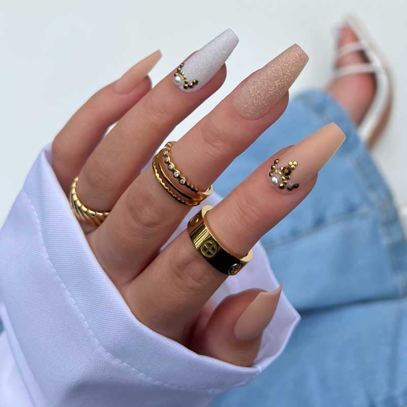 xPress Pro Press-On Nail Tips - XPCM02 Your Highness Diamond Nail Supplies