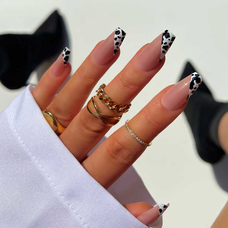 xPress Pro Press-On Nail Tips - XPCM05 Moo out the way! Diamond Nail Supplies