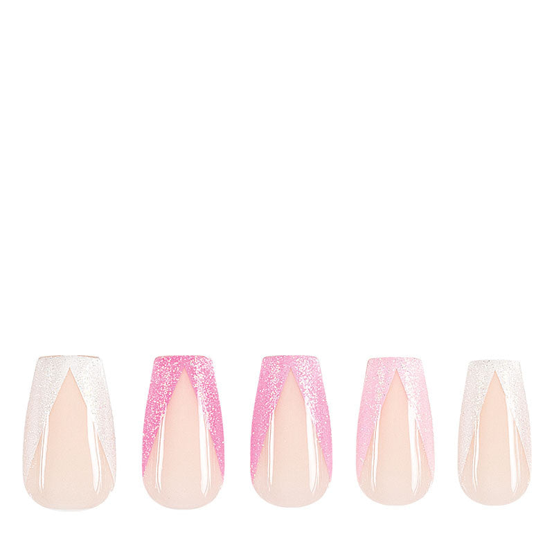 xPress Pro Press-On Nail Tips - XPCS05 Can't Just Pink One Diamond Nail Supplies