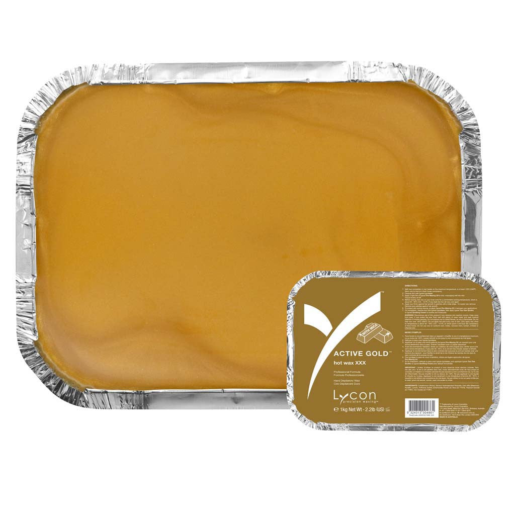 Active Gold Hot Wax 1kg Diamond Nail Supplies