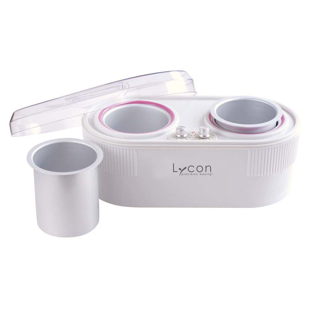 Lycopro Duo Wax Heater 2x800ml Diamond Nail Supplies