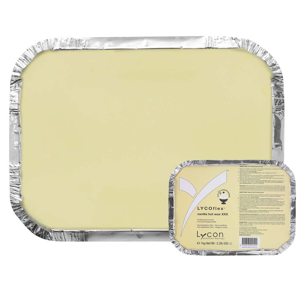 Lycoflex Vanilla Hot Wax 1kg Diamond Nail Supplies