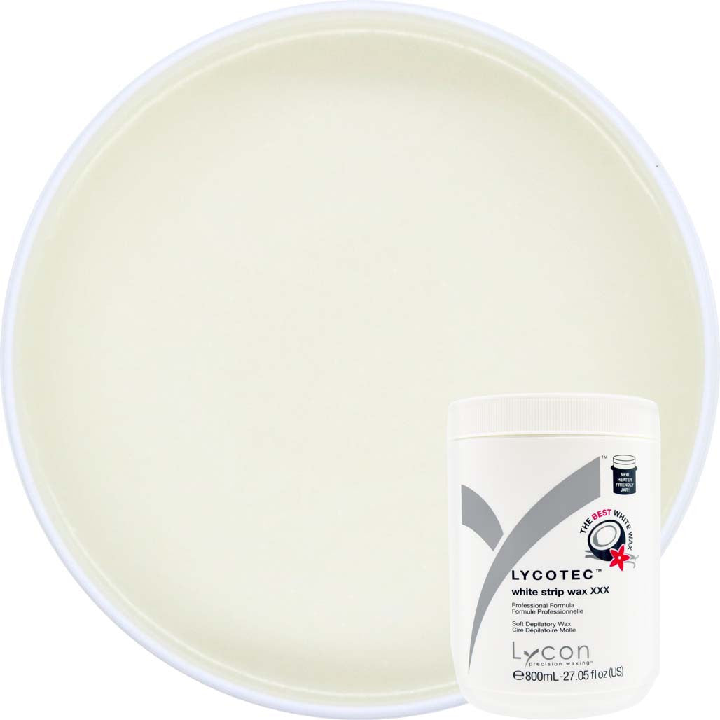 Lycotec White Strip Wax 800ml Diamond Nail Supplies