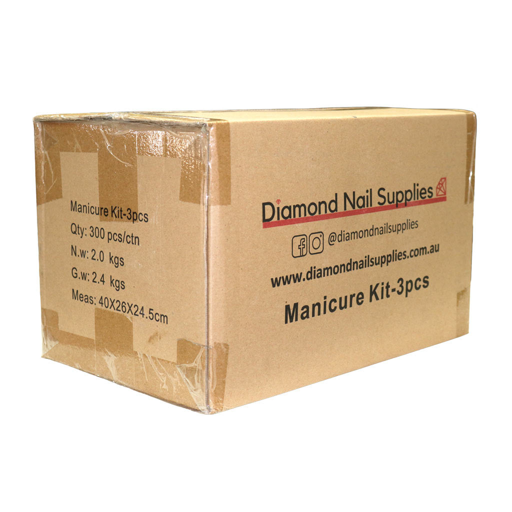 Disposable Manicure Kit 3pc - 300pc (Carton)