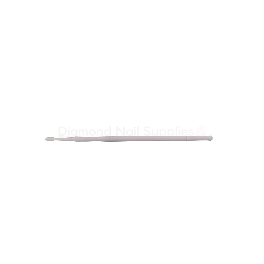 Micro Applicator Brush White 1.2mm Cylinder 100pc Diamond Nail Supplies