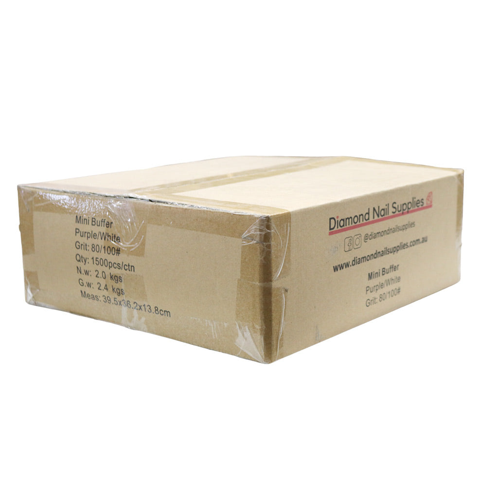 Buffer - Mini 2 Way Purple & White 1500pc (Carton)