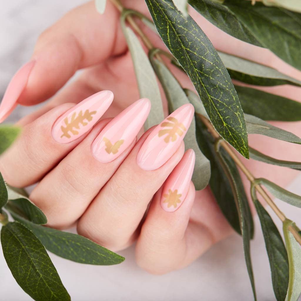 Nail Art Sheets - Leaves Diamond Nail Supplies