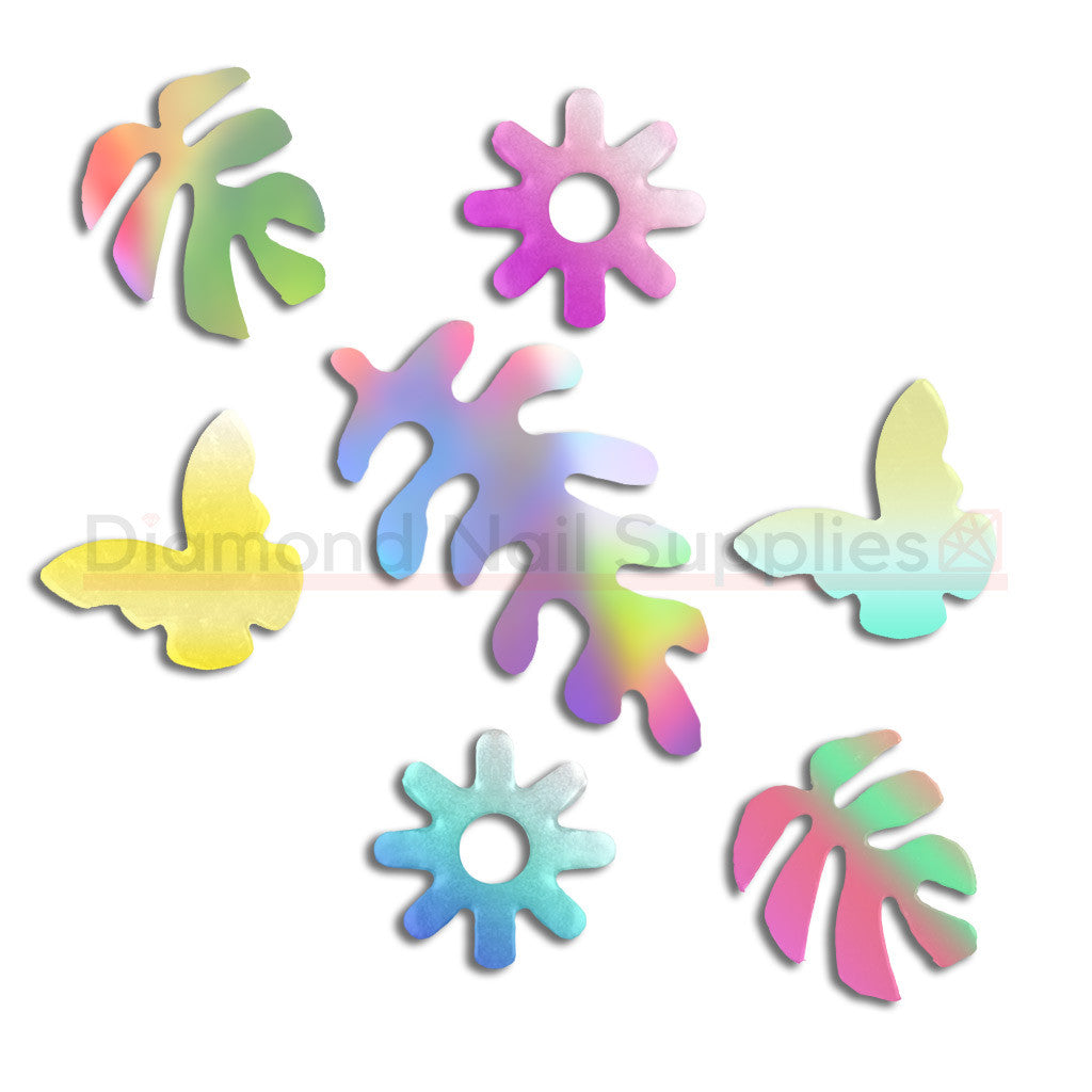 Nail Art Sheets - Leaves Diamond Nail Supplies