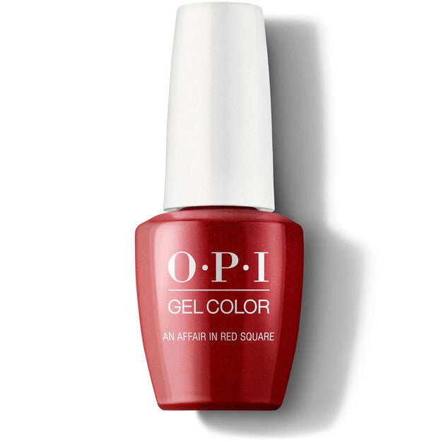 Gel Color - R53 An Affair In Red Square Diamond Nail Supplies