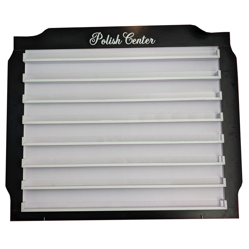 Polish Wall Display Black & White Diamond Nail Supplies