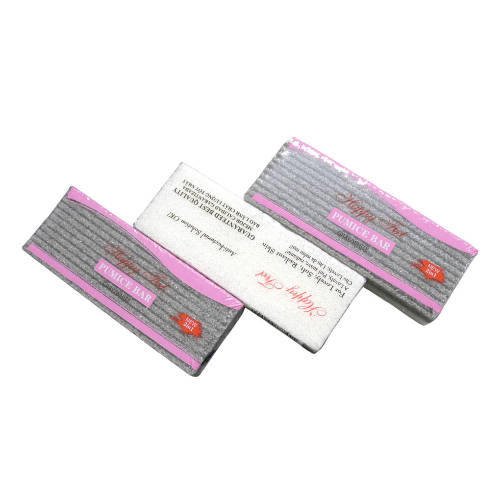 Pumice Bar Gray/White Coarse/Medium Diamond Nail Supplies