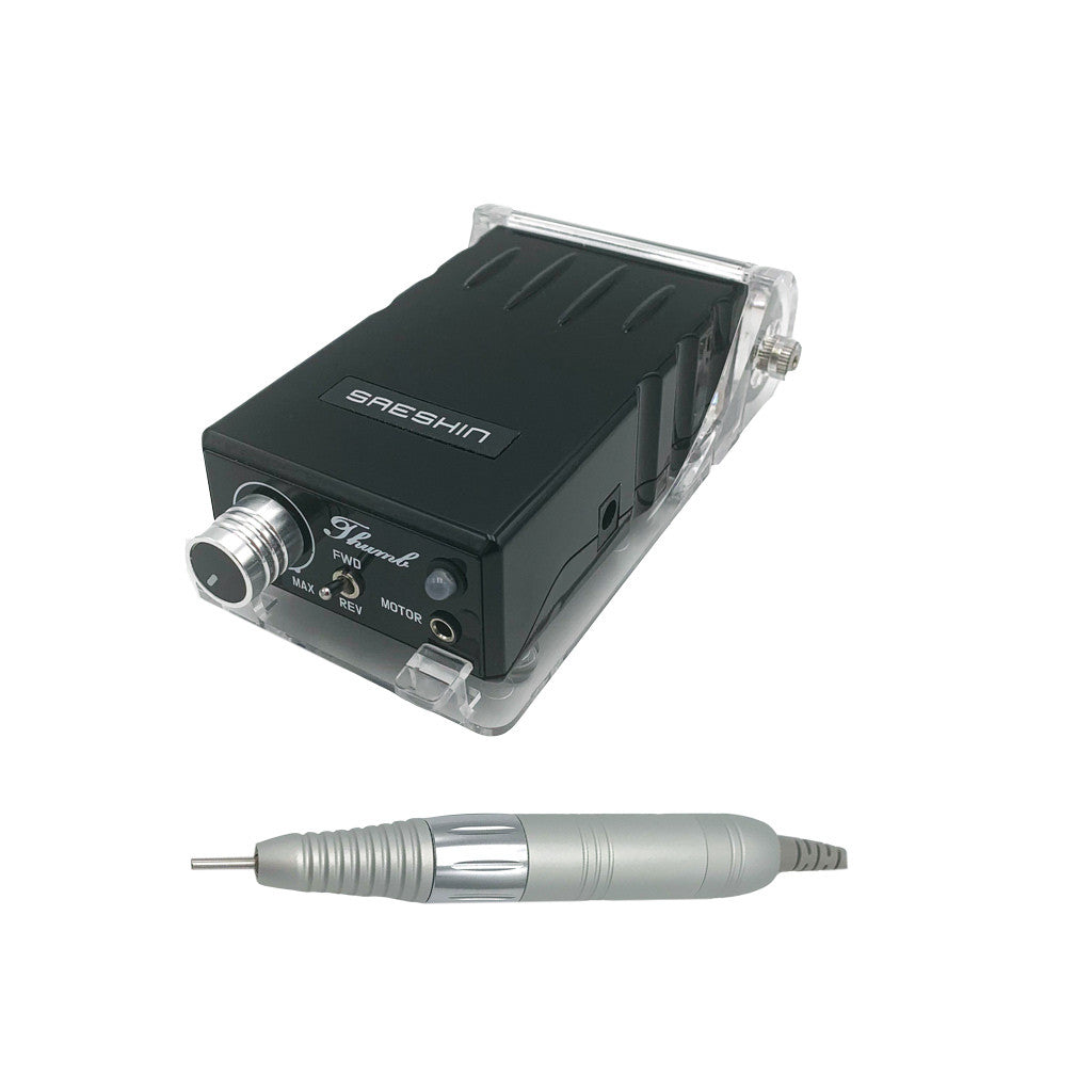 Saeshin Thumb New Portable Micro Motor Drill Diamond Nail Supplies