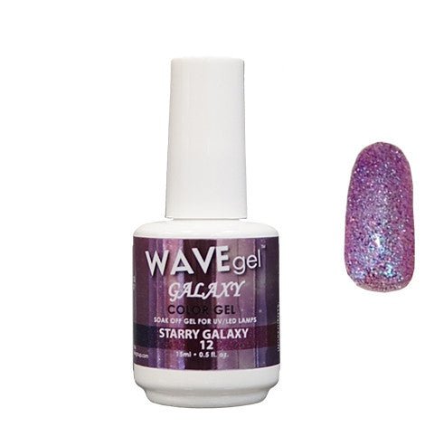 Galaxy Gel Polish - 12 Starry Galaxy Diamond Nail Supplies