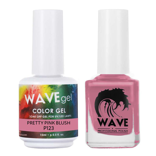 Matching - P123 Pretty Pink Blush Diamond Nail Supplies