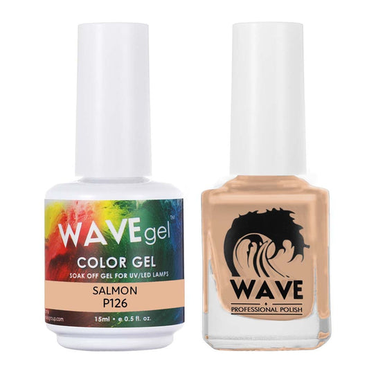 Matching - P126 Salmon Diamond Nail Supplies