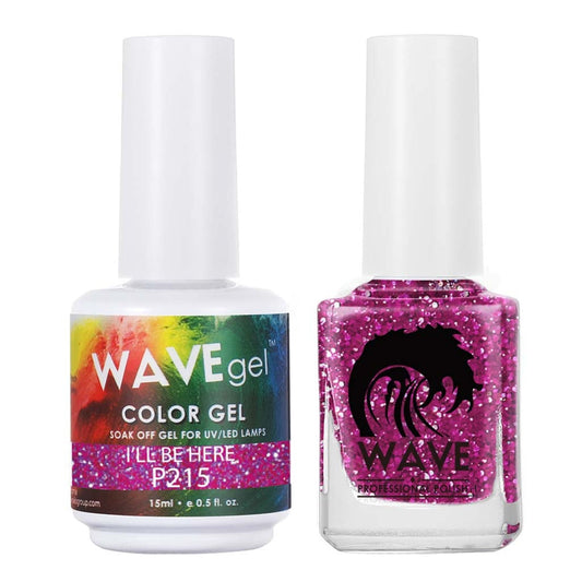 Matching - P215 Deep Ocean Glow Diamond Nail Supplies