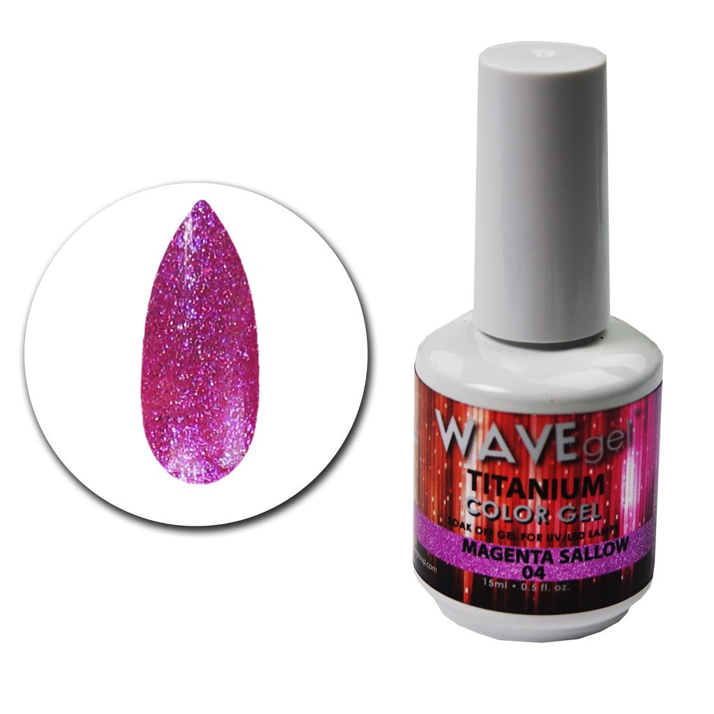 Titanium Gel Polish - 04 Magenta Sallow Diamond Nail Supplies