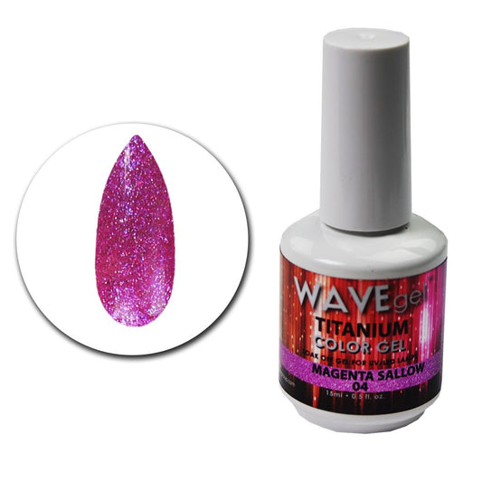 Titanium Gel Polish - 04 Magenta Sallow Diamond Nail Supplies
