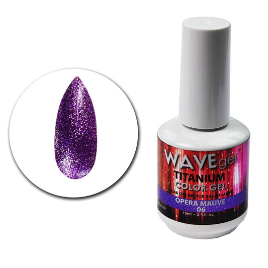 Titanium Gel Polish - 06 Opera Mauve Diamond Nail Supplies
