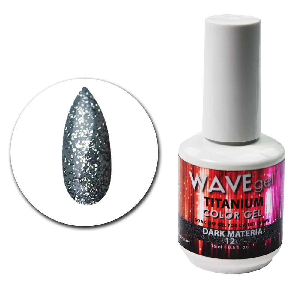 Titanium Gel Polish - 12 Dark Materia Diamond Nail Supplies