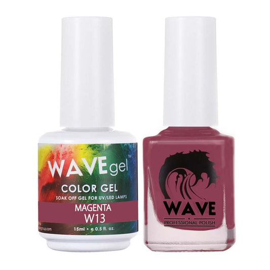 Matching - W13 Magenta Diamond Nail Supplies