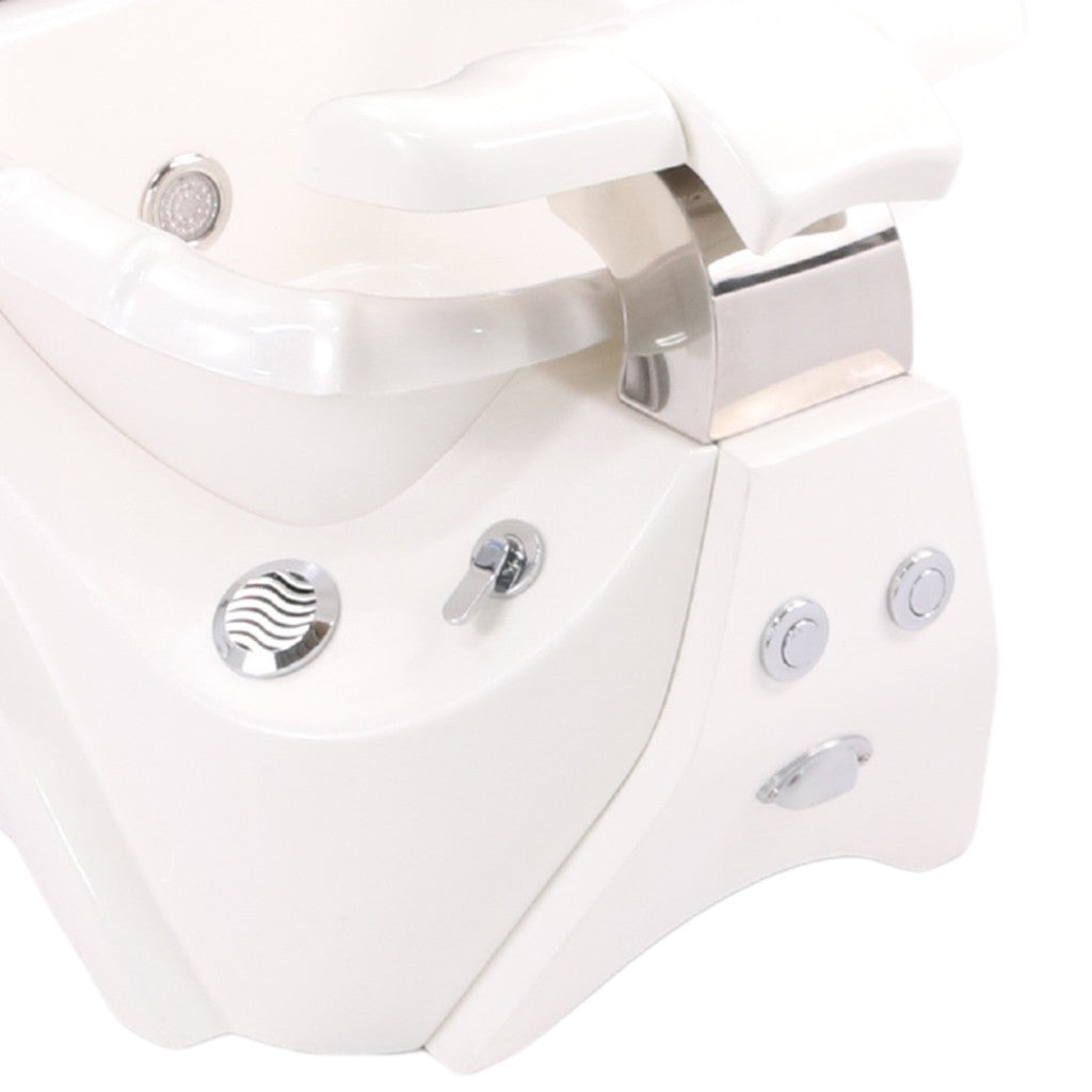 Pedicure Base Tub - PBWHT101 White Diamond Nail Supplies