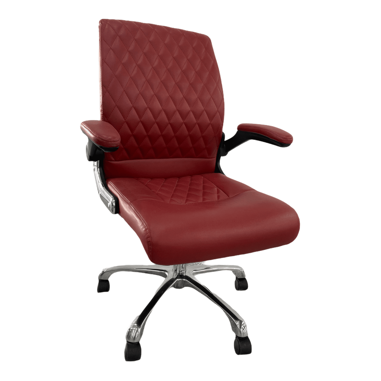 Customer Chair CCS3 - Burgundy Diamond Nail Supplies