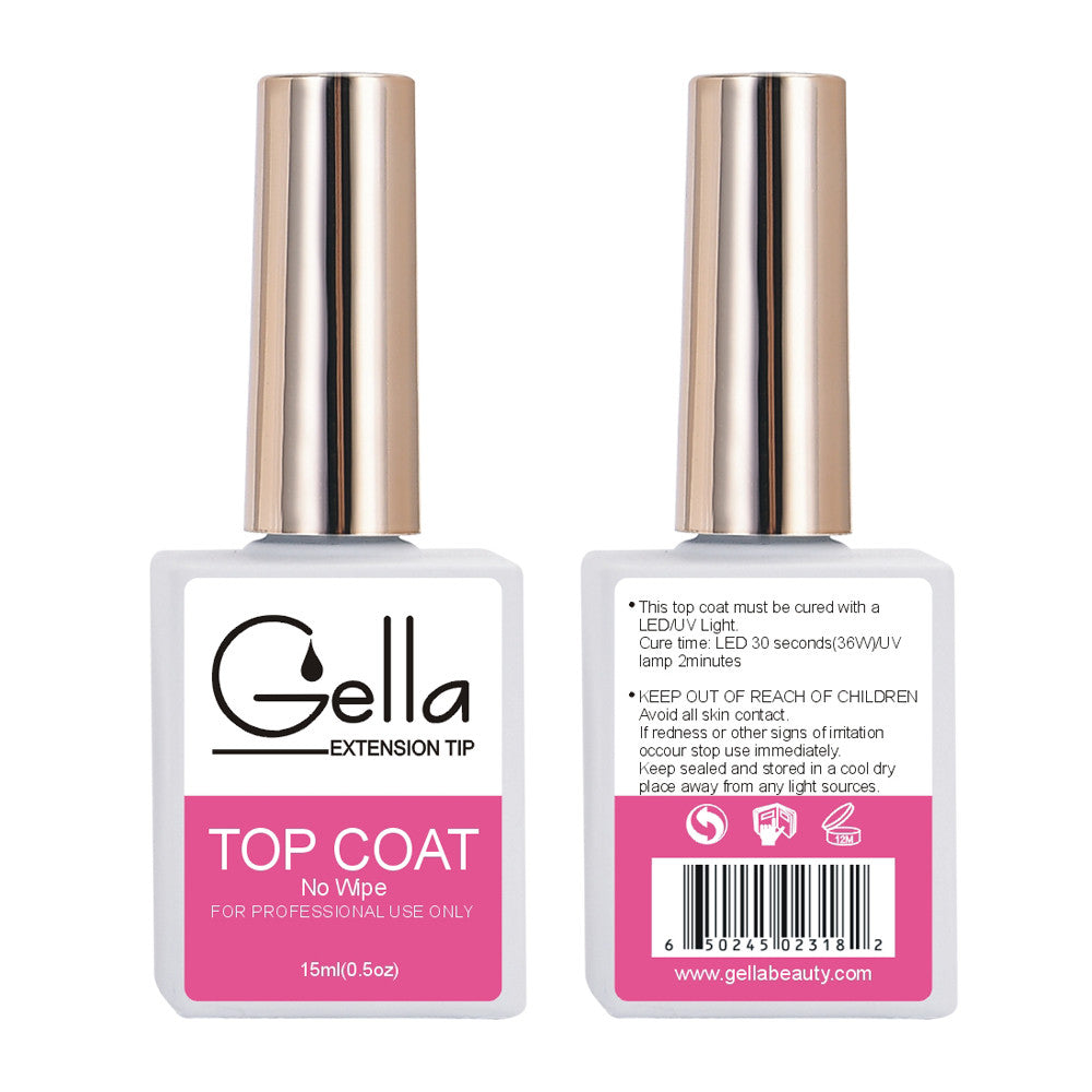 Gella Extension Tip Kit + Studio Lamp Medium Stiletto Diamond Nail Supplies