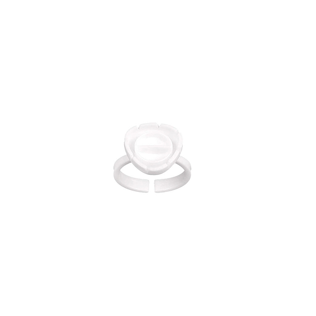Disposable Split Glue Ring Holder - 100pc Diamond Nail Supplies
