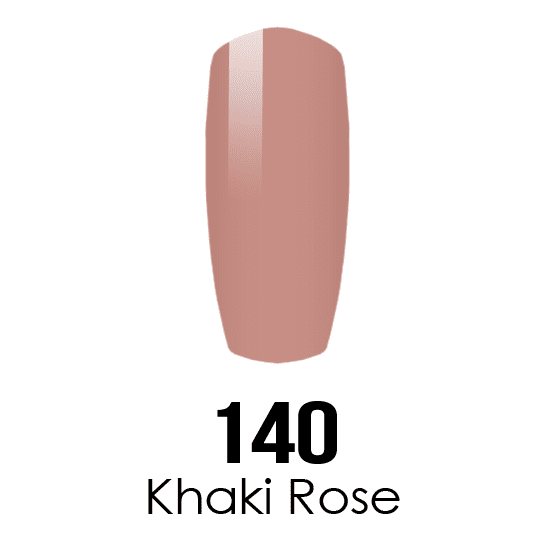 Duo Gel - DC140 Khaki Rose Diamond Nail Supplies