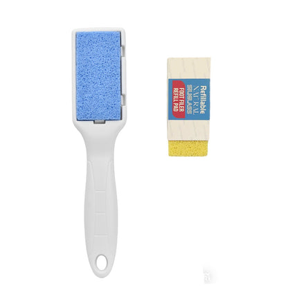 Foot File - Refillable Pumice With Handle + Extra Pumice