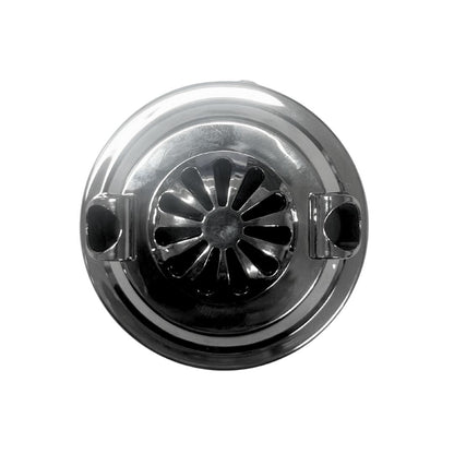 Magnetic Jet Head - Three Prong Chrome