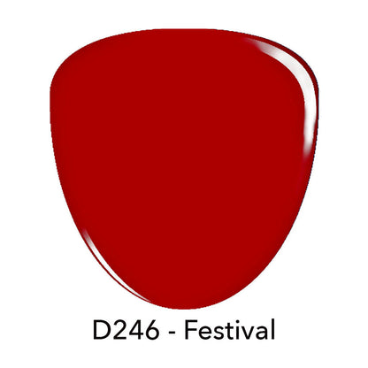Dip Powder Swatch - D246 Festival
