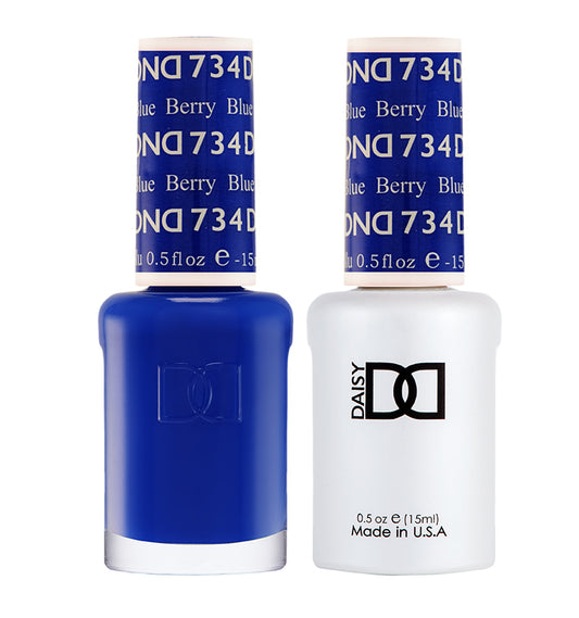 Duo Gel - DND734 Berry Blue