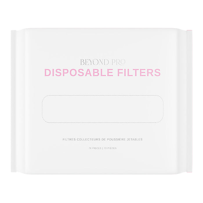 Beyond Pro Disposable filters - 70pcs Diamond Nail Supplies