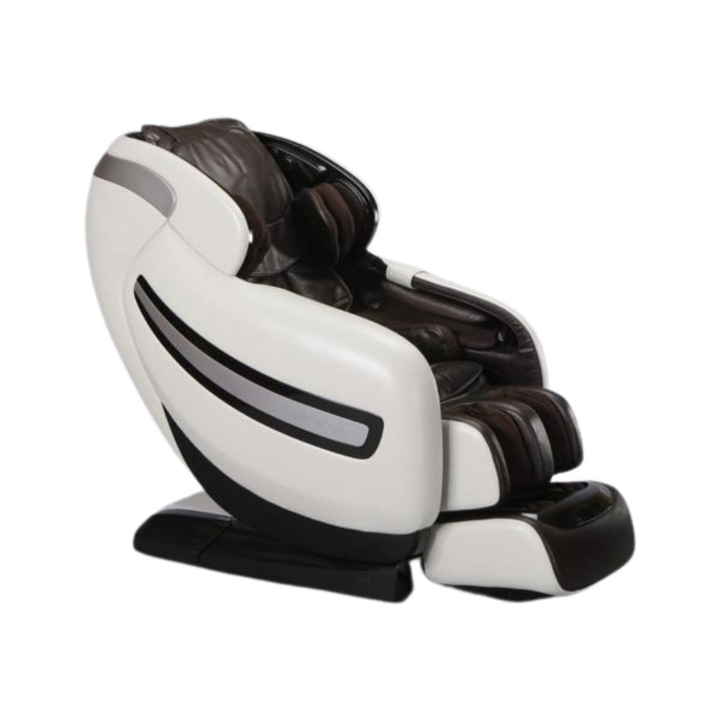 4D Massage Chair - RK8901S White & Black