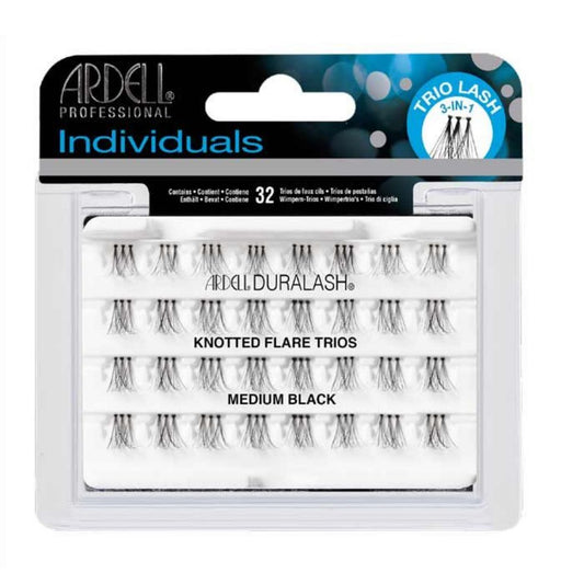 Lashes Knotted - Trio Individuals Medium Black