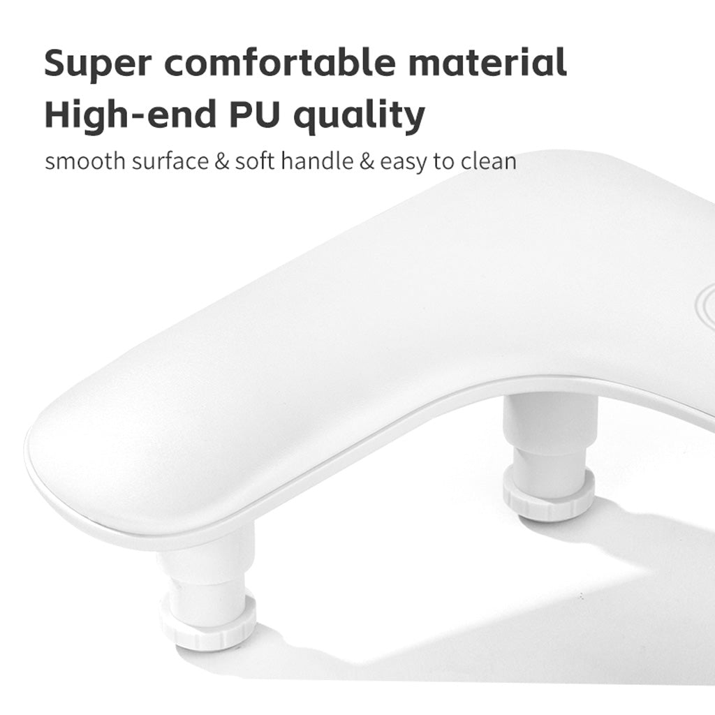 Arm Rest Pillow - White