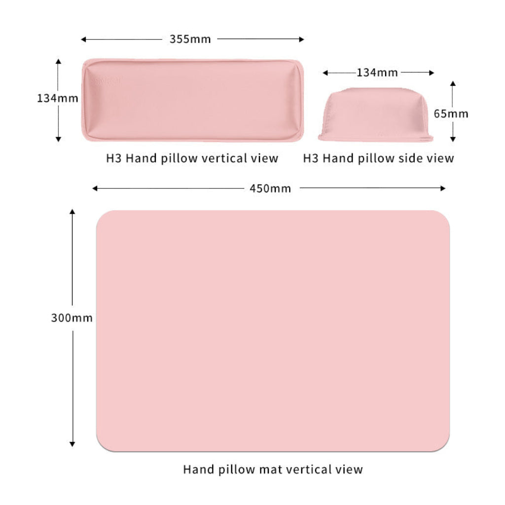 Hand Rest and Matt - Pink
