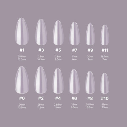 Gel Fit Nail Tips - Oval