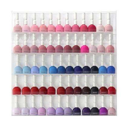 Clear Acrylic wall display - 60 bottle (Bandi)