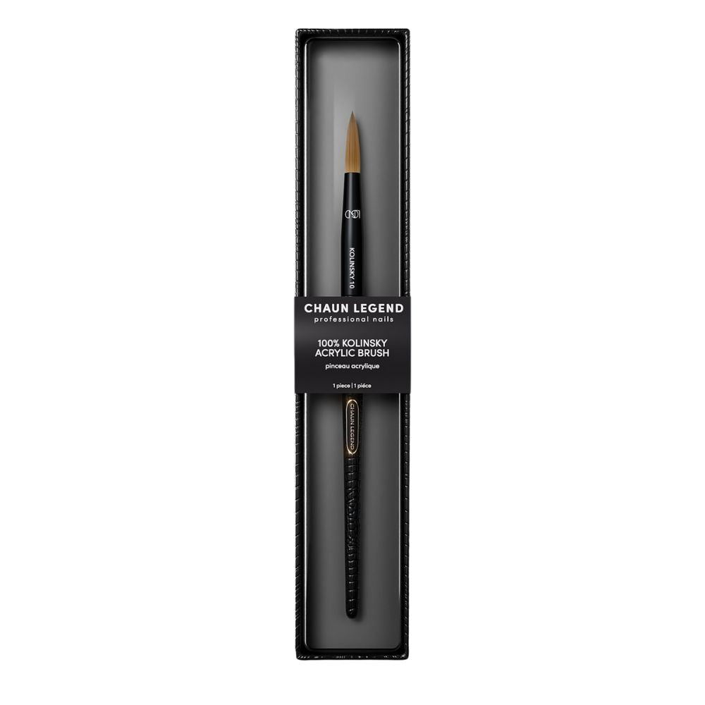 Acrylic Brush - 100% Kolinsky 10
