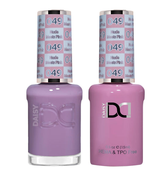 HEMA & TPO Free Duo Gel - 049 Nude Meets Pink