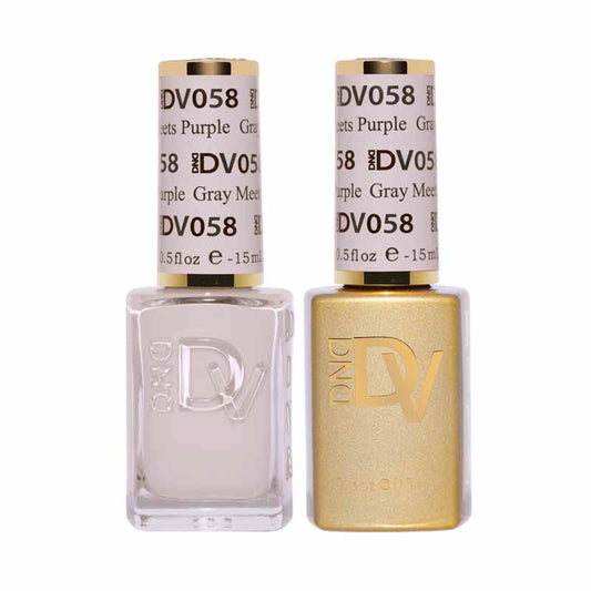 Duo Gel - DV058 Gray Meets Purple